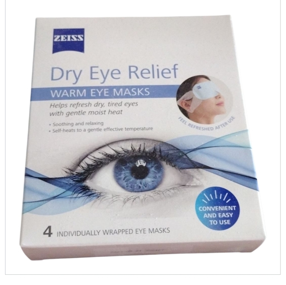 New Zeiss Dry Eye Relif Warm Eye Mask